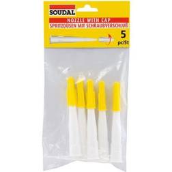 Soudal fugespids hætte 5 stk.