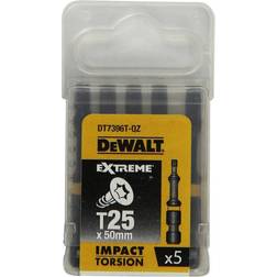 Dewalt Bits, T25 Extreme Impact Torsion,Â DT7396T-QZ, Pack of 5, 50Â mm