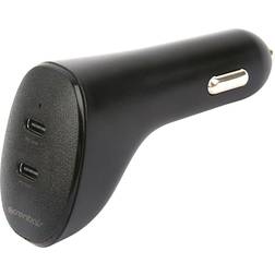 Essentials Biloplader Dual USB-C 20W