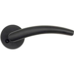 Jasa Sirius dørgreb L-form sortlakeret Ø19 1stk 58x128mm