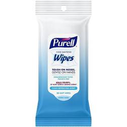 Purell Hand Sanitizing Wipes, 7 Alcohol Free, Fresh Scent, 20/Pack, 28/Carton