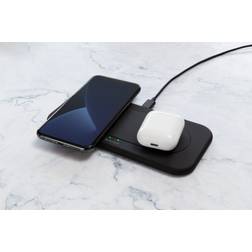 Essentials Qi Dual Trådløs oplader (2x 10W)