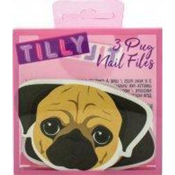 Tilly & Friends Pug Nail Files Gift Set 3 X Nail