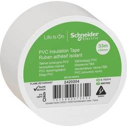 Schneider Electric PVC isoleringstape, 50 m, hvid