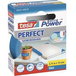 TESA Nastro Biadesivo A Tela Premium Blu 19 mm x 2,75 m Blu