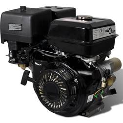 vidaXL benzinmotor med elektrisk start 15 hk 11 kW sort