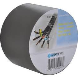 Stokvis TAPE PVC 25MMX20M GRÅ