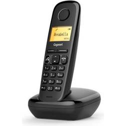 Gigaset S30852-h2832-l101 A270a Single Dect Phone Black Tam