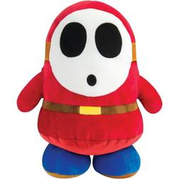 Nintendo Super Mario Mario Kart Shy Guy (Club Mocchi-Mocchi) Plysfigur Unisex rød sort hvid