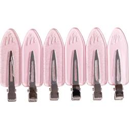 Mermade Hair No-Crease Clips 6 Stück - Pink