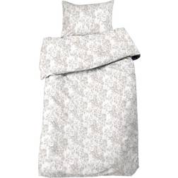 Redlunds Påslakanset Blommigt BCI Påslakan Beige (210x150cm)