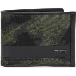 Tumi Alpha Camo Jacquard Double Billfold Wallet Camo