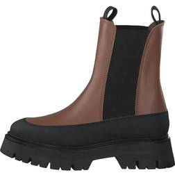 Tamaris Støvle Cognac/Black