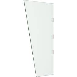 vidaXL Side Panel for Door Canopy Transparent Tempered Glass