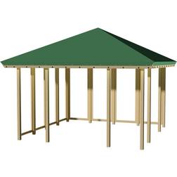 Plus Paviljong Model 2 Lukket 2 Sidor