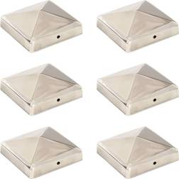 vidaXL Tolpanhattu 6kpl RST 91x91mm