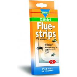 Bonus Giftfri fluestrips vinduer 10 stk.