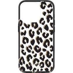 Kate Spade Protective Hardshell Magsafe Case for iPhone 14 Pro Leopard