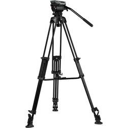 Ikan E-Image EG04AS 3-Section Al Lightweight Tripod w/GH04 Ball/Flat Fluid Head