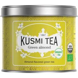 Kusmi Tea Vert Amande bio Boîte métal 100