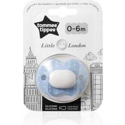 Tommee Tippee Pacifier Little London Boy CTN 1X0-6 M-CY (TT0355)