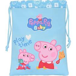 Peppa Pig Madkasse med tilbehør Baby Lyseblå