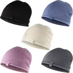 Buff Knitted Beanie - Grau