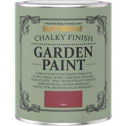 Rust-Oleum Garden Paint Soho 750Ml Wood Paint Red 0.75L