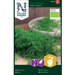Nelson Garden Dill 'Gold Crown' Organic frö Krydderurtefrø