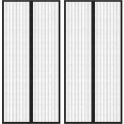 vidaXL Insektnet Til Dør 2 Stk 220x110 cm