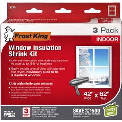 Frost King V73/3H Window Instruction Shrink Kit 3pcs