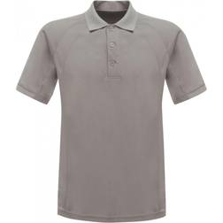 Regatta Professional Coolweave Feuchtigkeitsableitendes Poloshirt - Schwarz