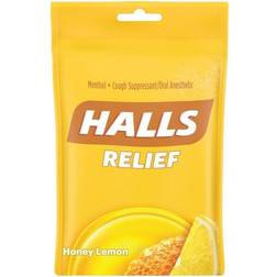 Cadbury Halls Honey-Lemon Cough Drops, Honey Lemon, Box Of