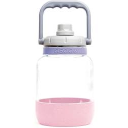 Asobu The Barkley Vandflaske med Hundeskål 1 Liter Pink