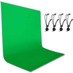 Emart 6x9 ft Photography Backdrop Background Green Chromakey Muslin