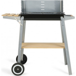 Livoo Barbecue Charbon Finition Bois DOC244