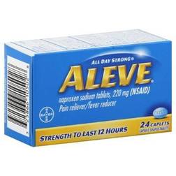 Aleve Pain Relief Naproxen Sodium Caplets, 220mg