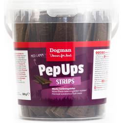 Dogman PepUps Strips lamm 500g