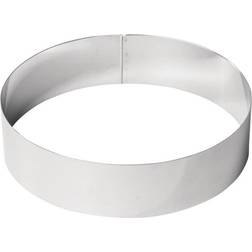 De Buyer Stainless Steel Mousse Pastry Ring 24 cm