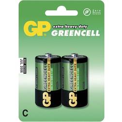 GP Batteries Greencell C Engangsbatteri 1.5 V 2 stk