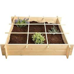 Fallen Fruits Wooden Square Metre Raised Bed