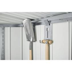 Biohort Gancio In Alluminio 4 Pezzi L 11 H x 0.05 P x 21.5 cm (Superficie edificio )