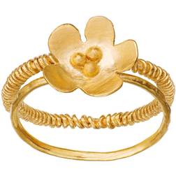 Maanesten Bell Flower Ring - Gold