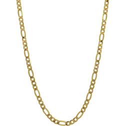 Macy's Figaro Link Chain Necklace - Gold