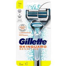 Gillette Skinguard Sensitive Barberskraber & 2 blade