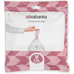 Brabantia Sacchi Per Rifiuti In Set Da 40 Pezzi Da 3 L 60 Pezzi