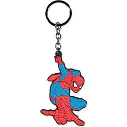 Difuzed Marvel Rubber Keychain Spider-Man