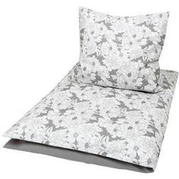 Müsli Baby sengetøj 70x100 - Blooming grey 100% økologisk bomulds 70x100cm