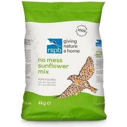 RSPB No Mess Sunflower Mix Bird Seed 4kg