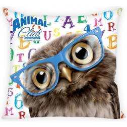 MCU Animal Club Ugle Pude 40x40cm